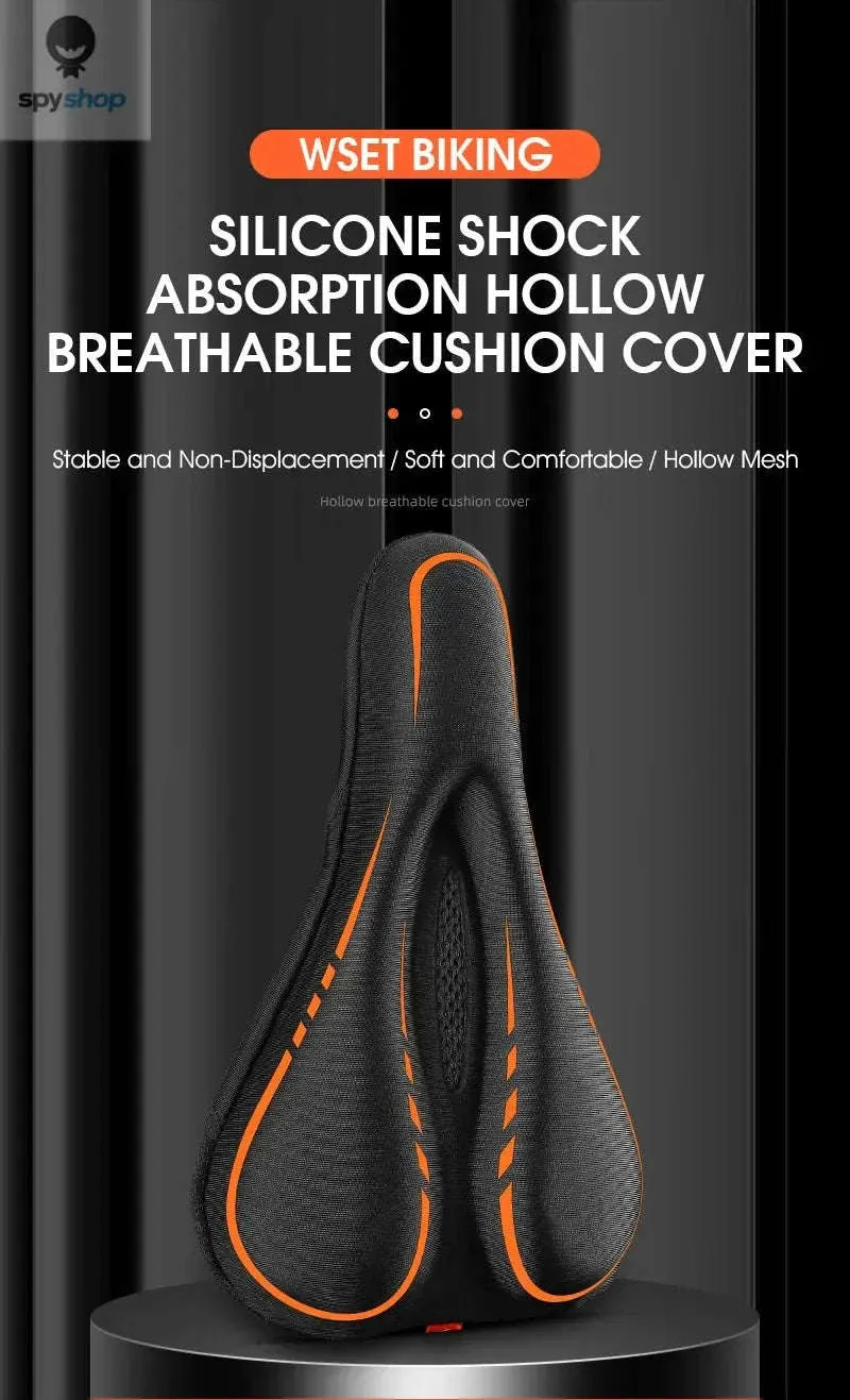 Silicone Bike Saddle Cover for All-Day Comfort Cycling - Image 7
