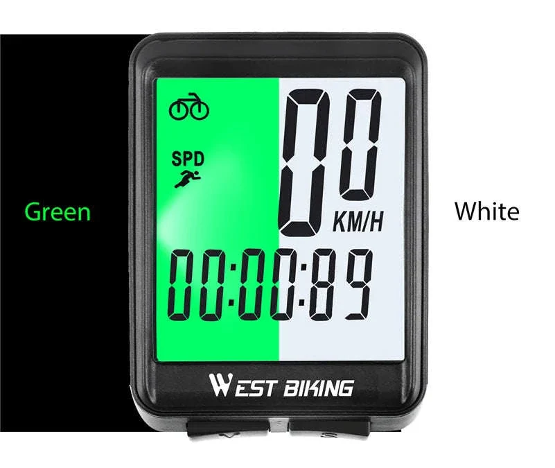 Bicycle Wireless Computer with Backlight Odometer and Speedometer - Image 16