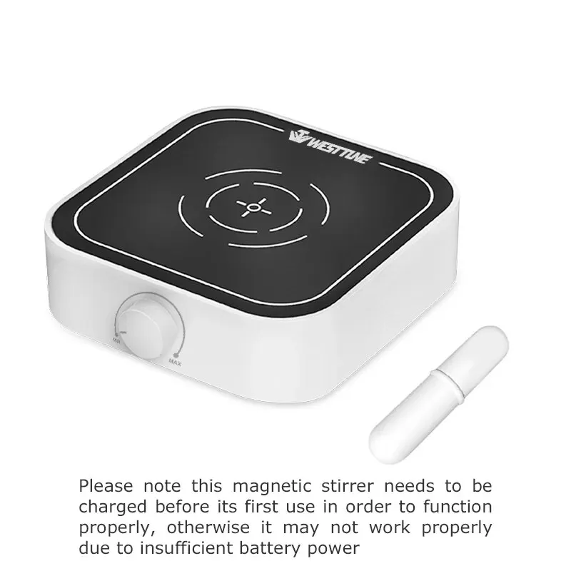 Mini Magnetic Stirrer 2000rpm/3000rpm with Stir Bar - Image 6