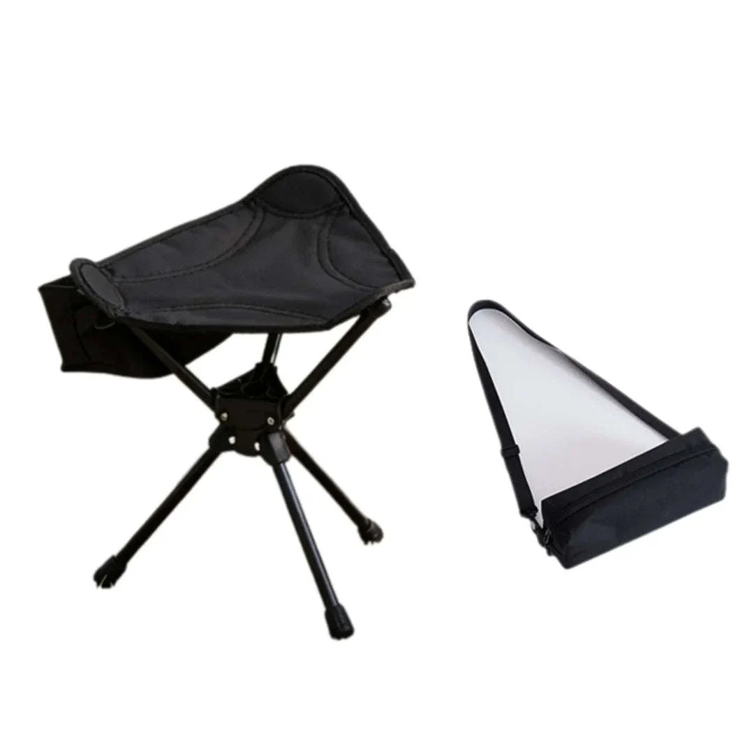 360° Swivel Camping Stool for Hiking, Fishing and Travel - Image 10