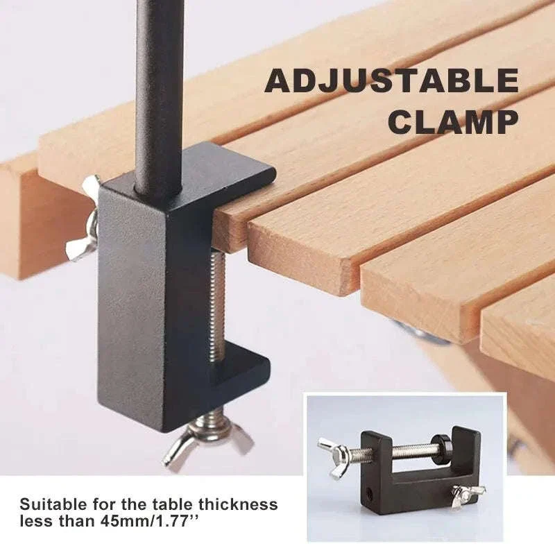 4-Section Camping Lantern Stand Aluminum Alloy Lamp Pole - Image 3