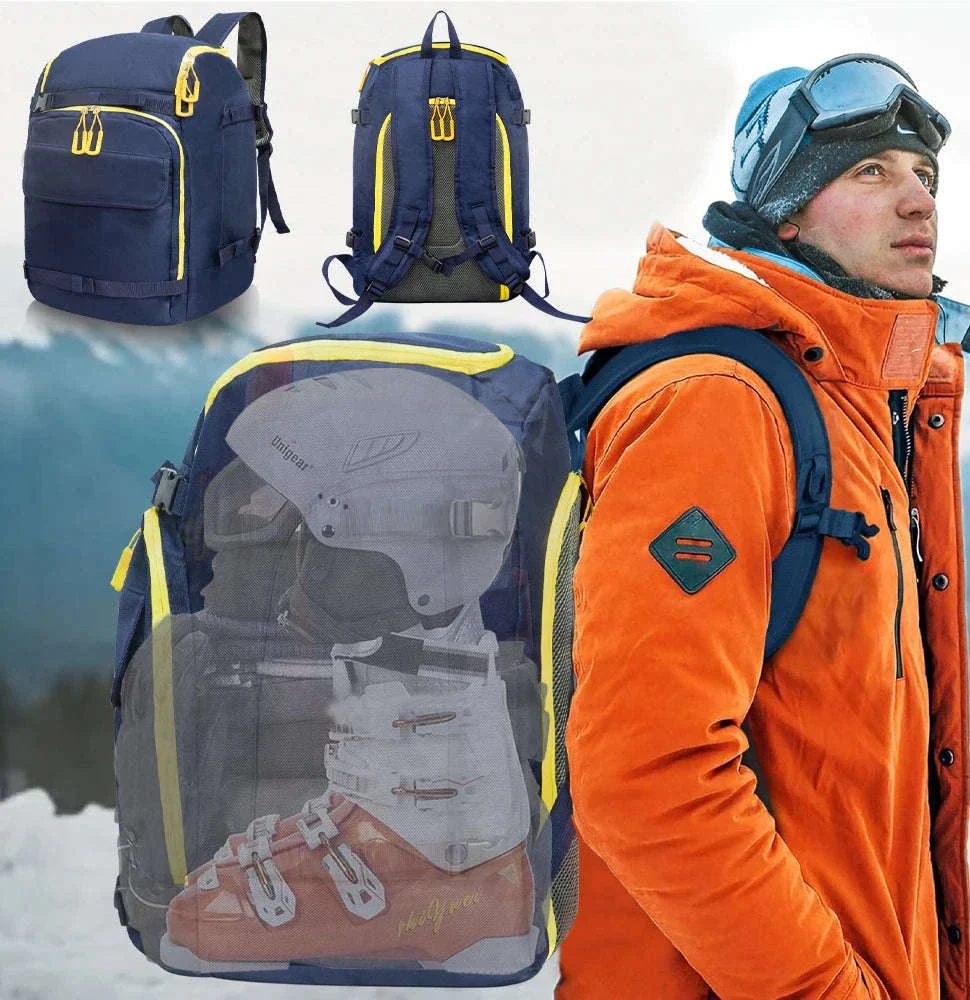 50L Ski Boot Bag Backpack for Boots, Helmet and Gear - Image 16