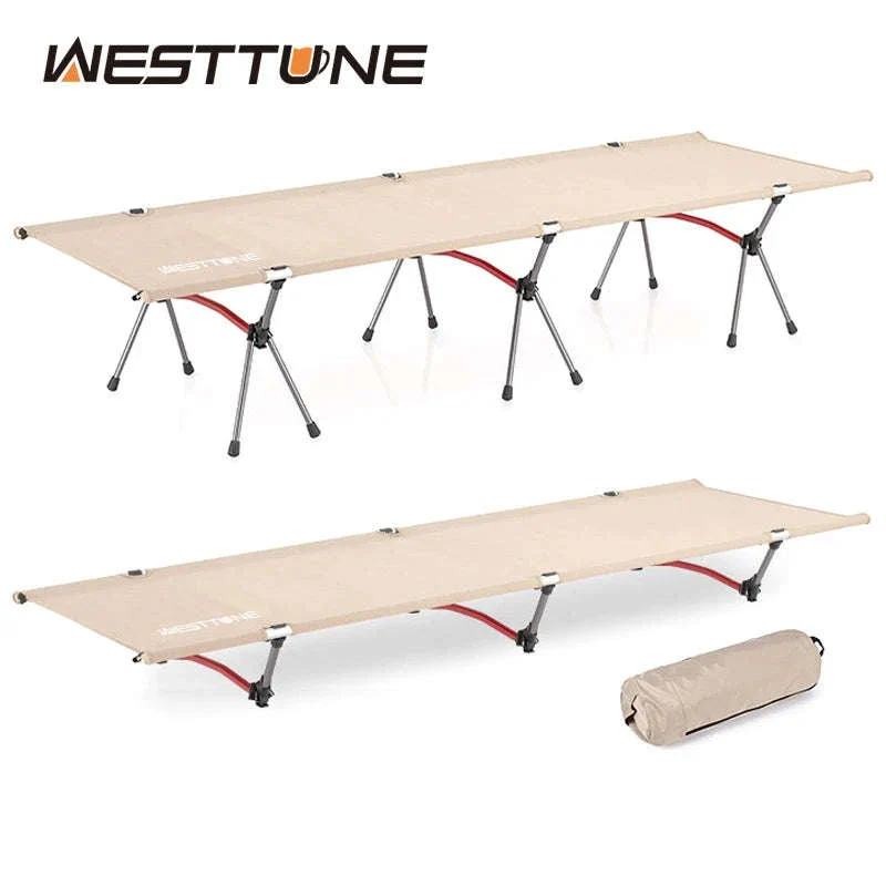 Ultralight Camping Cot Folding Bed for Hiking and Travel
