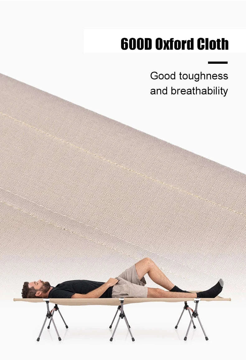 Ultralight Camping Cot Folding Bed for Hiking and Travel - Image 10