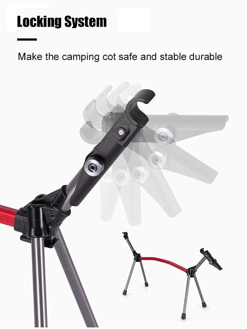 Ultralight Camping Cot Folding Bed for Hiking and Travel - Image 11