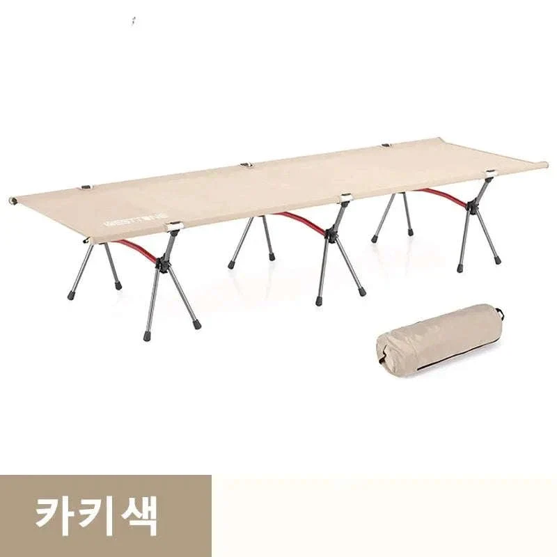 Ultralight Camping Cot Folding Bed for Hiking and Travel - Image 20