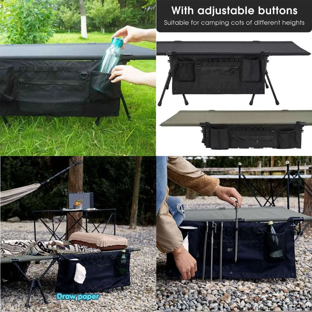 Ultralight Camping Cot Folding Bed for Hiking and Travel - Image 5