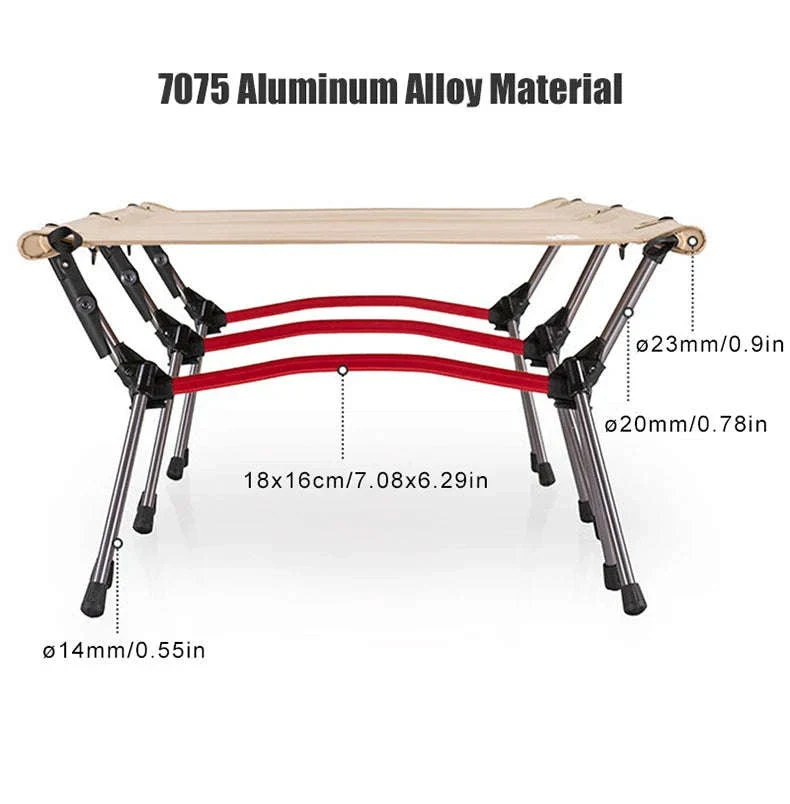 Ultralight Camping Cot Folding Bed for Hiking and Travel - Image 9