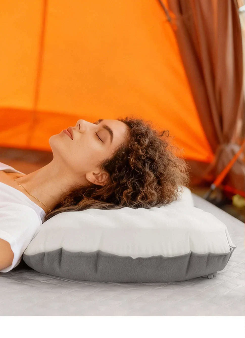 Camping Inflatable Pillow for Neck and Lumbar Support - Image 14