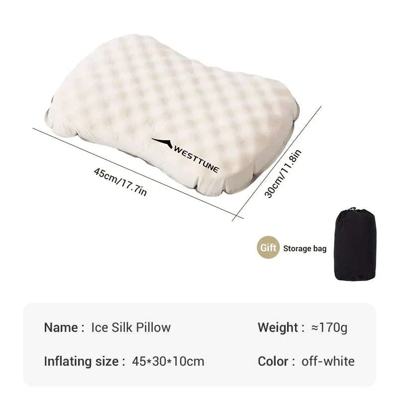 Camping Inflatable Pillow for Neck and Lumbar Support - Image 16