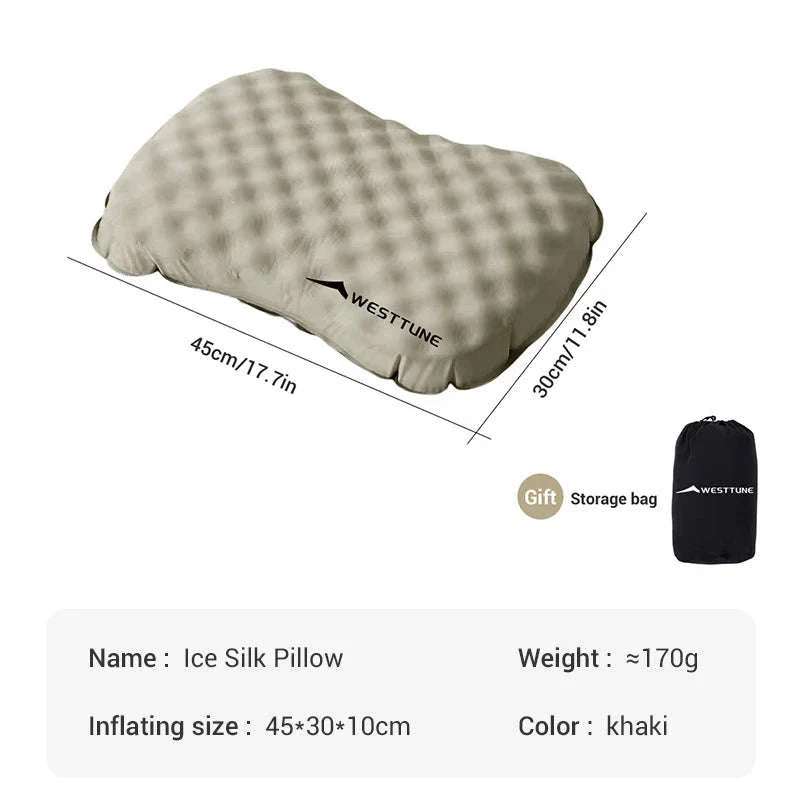 Camping Inflatable Pillow for Neck and Lumbar Support - Image 17