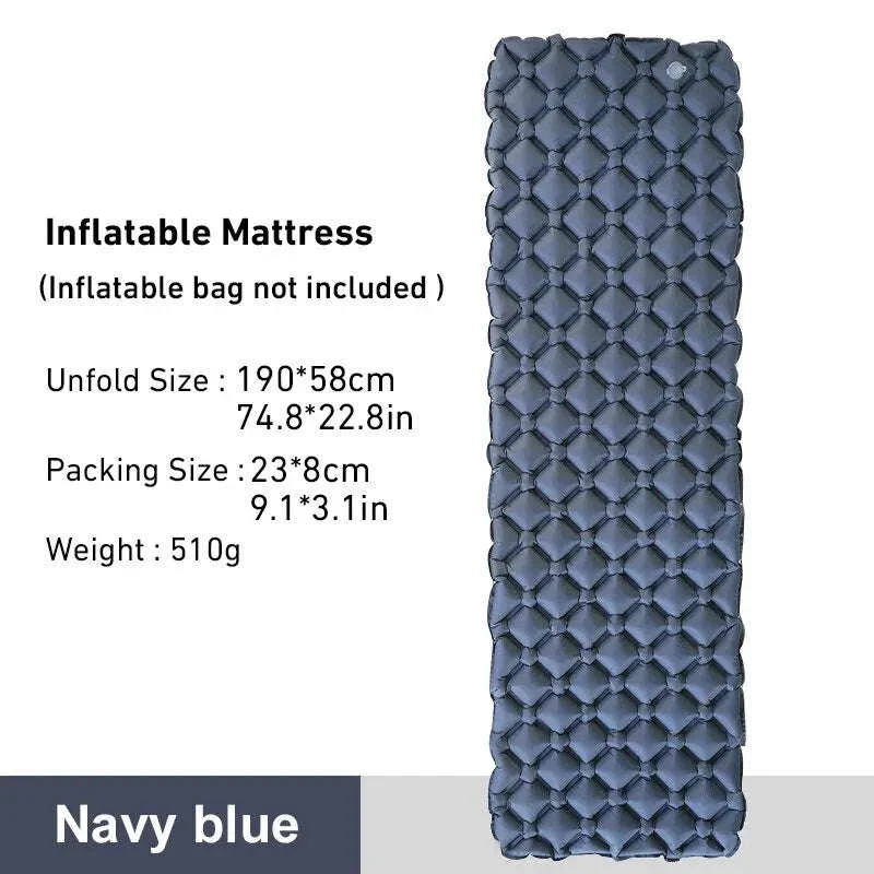 Ultralight Inflatable Camping Sleeping Pad, 550g for Travel - Image 15