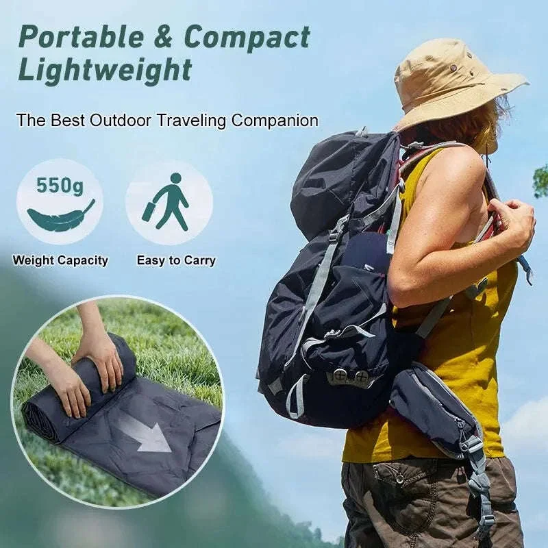 Ultralight Inflatable Camping Sleeping Pad, 550g for Travel - Image 5
