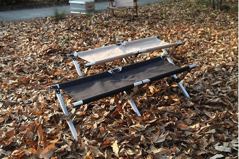 Double Camping Stool for Two | Lightweight Folding Outdoor Seat - Image 12