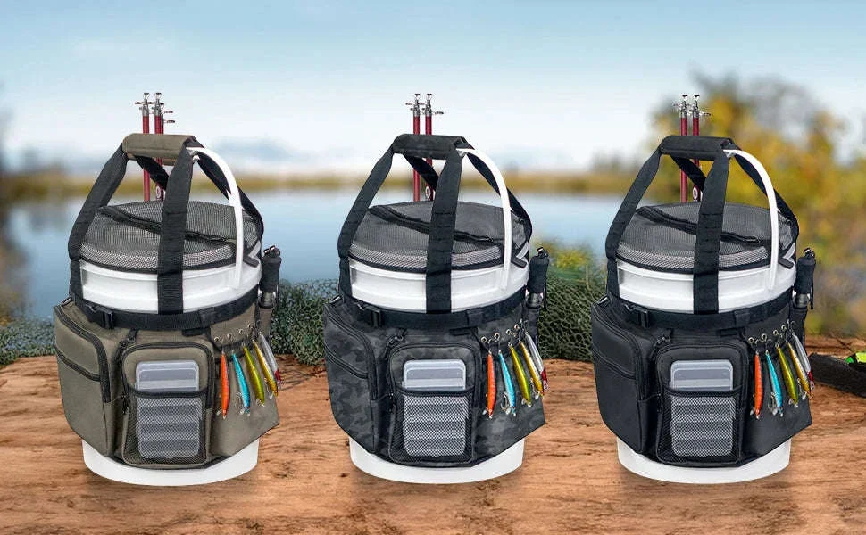 Fishing Bucket Organizer for 5-6 Gallon Buckets - Image 12