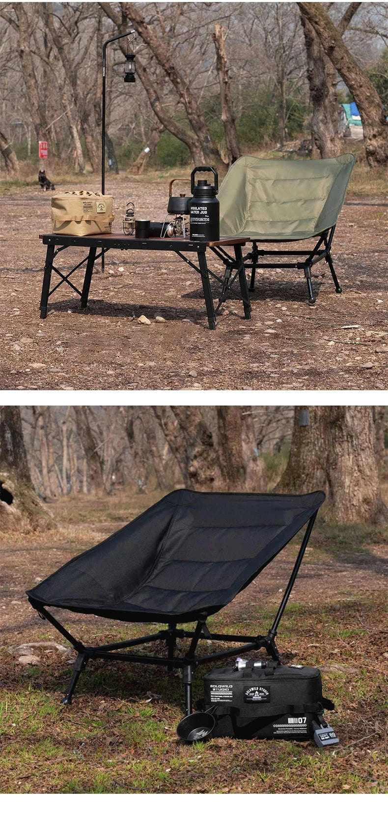Folding Lounger Chair for Camping, Beach, Home and Travel - Image 12