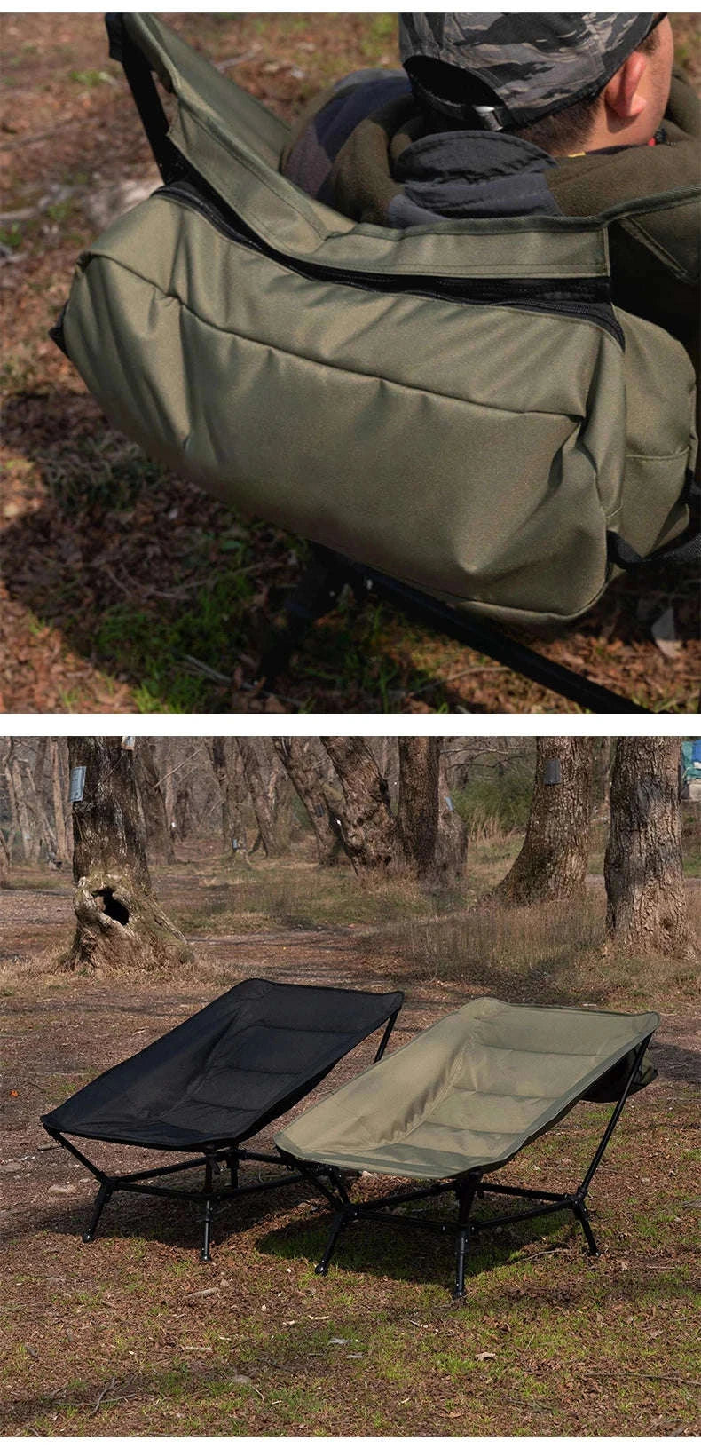 Folding Lounger Chair for Camping, Beach, Home and Travel - Image 14