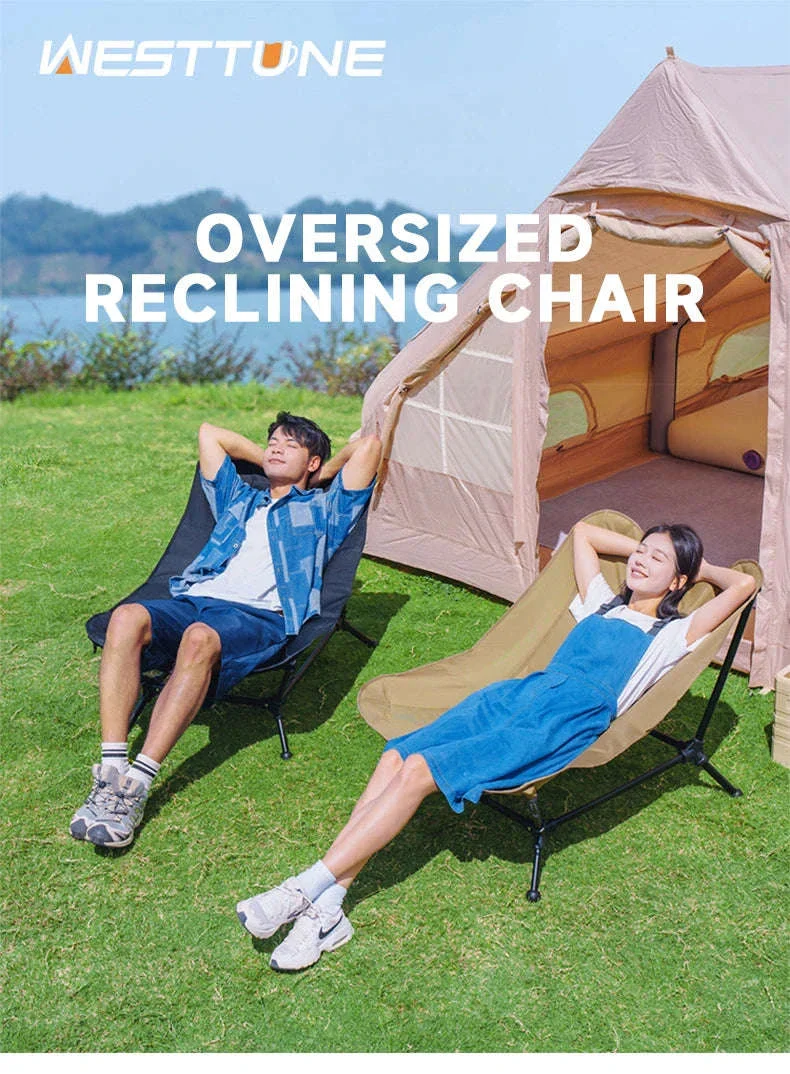 Folding Lounger Chair for Camping, Beach, Home and Travel - Image 7