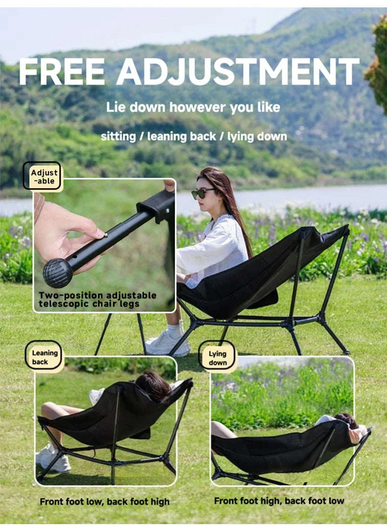 Folding Lounger Chair for Camping, Beach, Home and Travel - Image 8