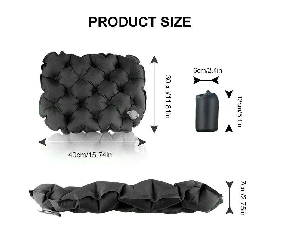 Inflatable Sitting Pad Ultralight Seat Cushion for Camping - Image 10