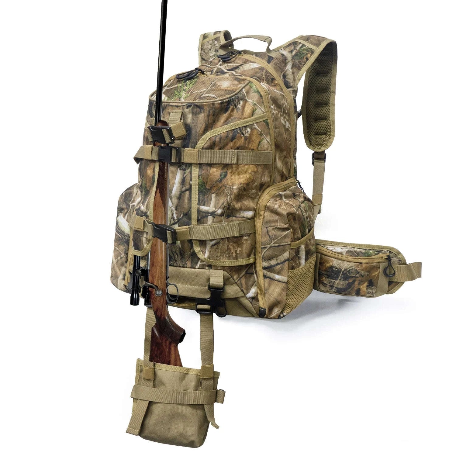 35L Hunting Backpack for Rifle, Bow and Gear Storage - Image 7