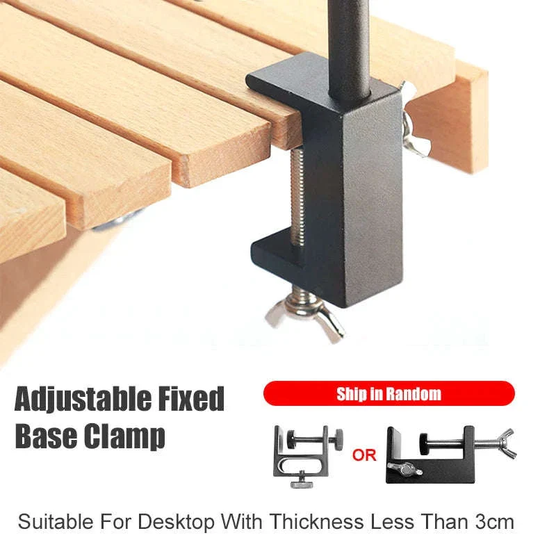 Camping Desktop Storage Rack with Hook, Aluminum Hanging Stand - Image 4