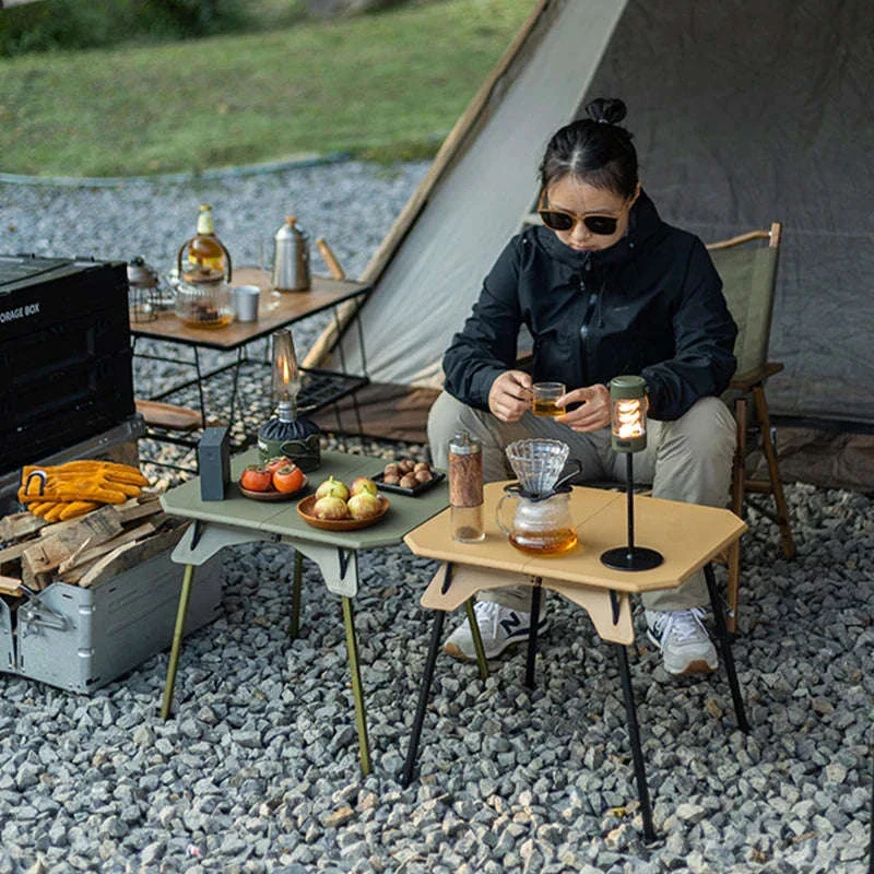 Ultralight Folding Camping Table with Dual Height Settings - Image 6