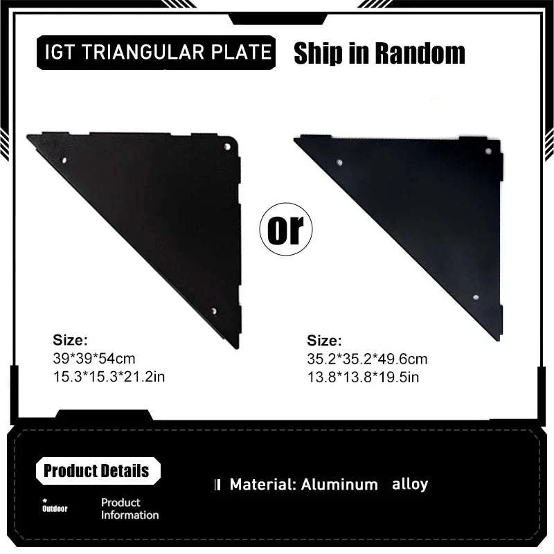 Aluminum Alloy IGT Tactical Folding Table with Adjustable Legs - Image 22