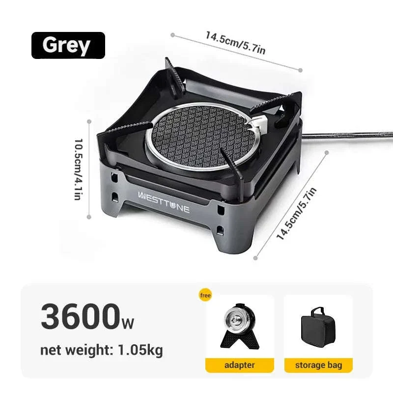 Portable Infrared Gas Stove with Electronic Ignition for Camping - Image 22