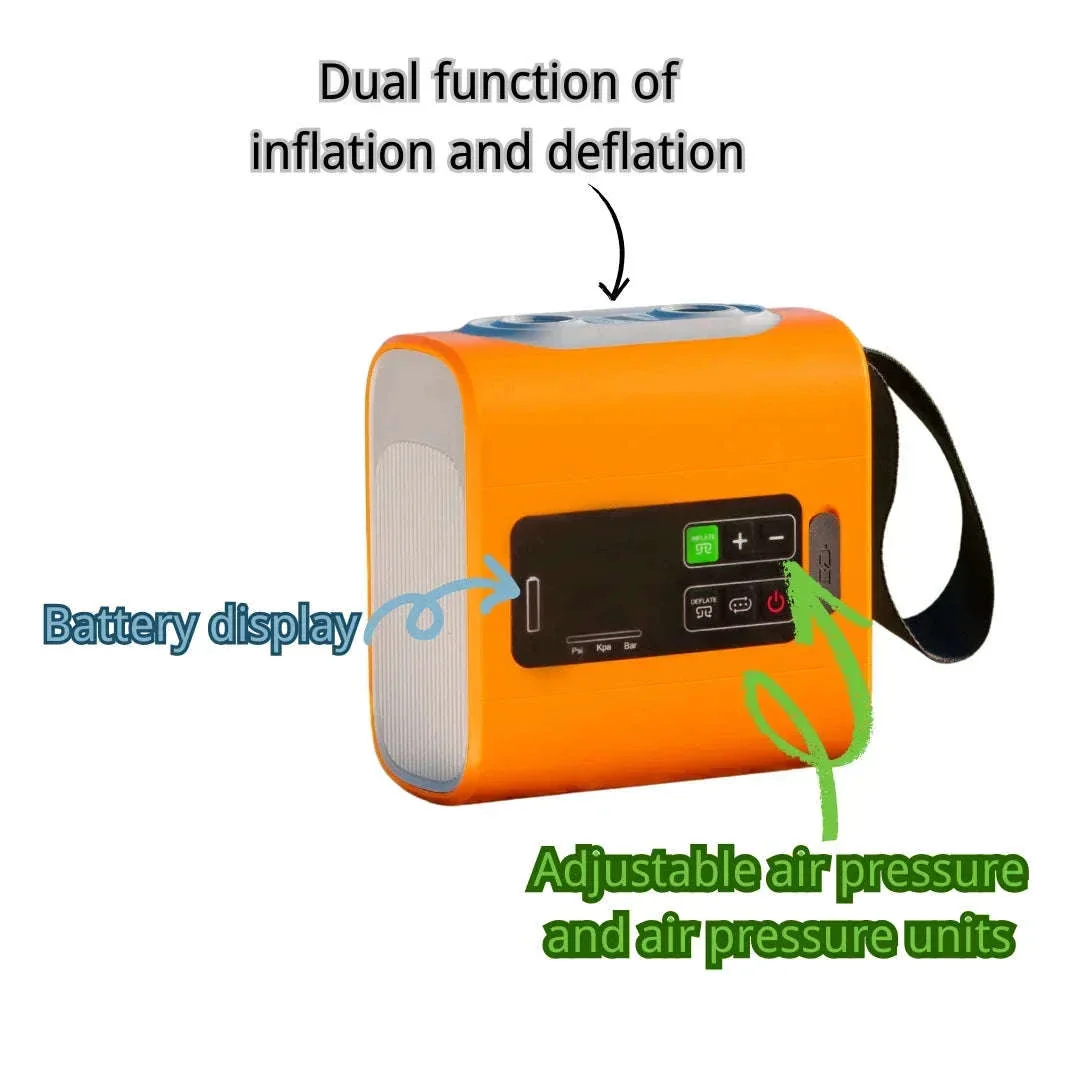 Outdoor Wireless Air Pump with Inflation and Deflation - Image 3