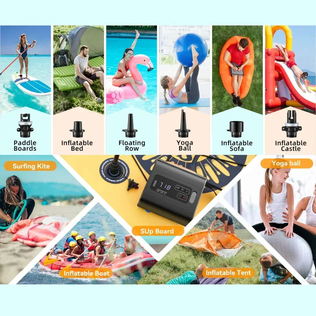 Outdoor Wireless Air Pump with Inflation and Deflation - Image 6