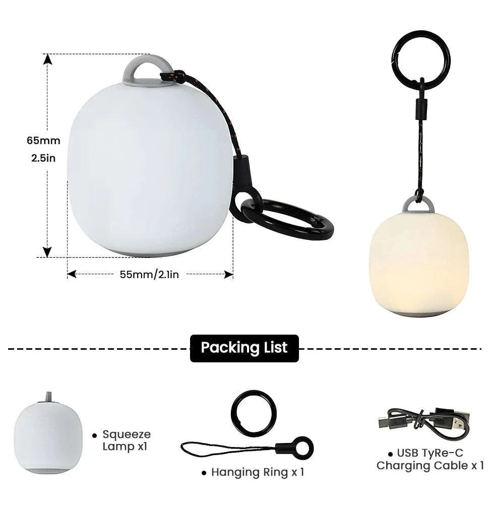 Rechargeable LED Camping Lantern for Hiking and Outdoor Use - Image 10