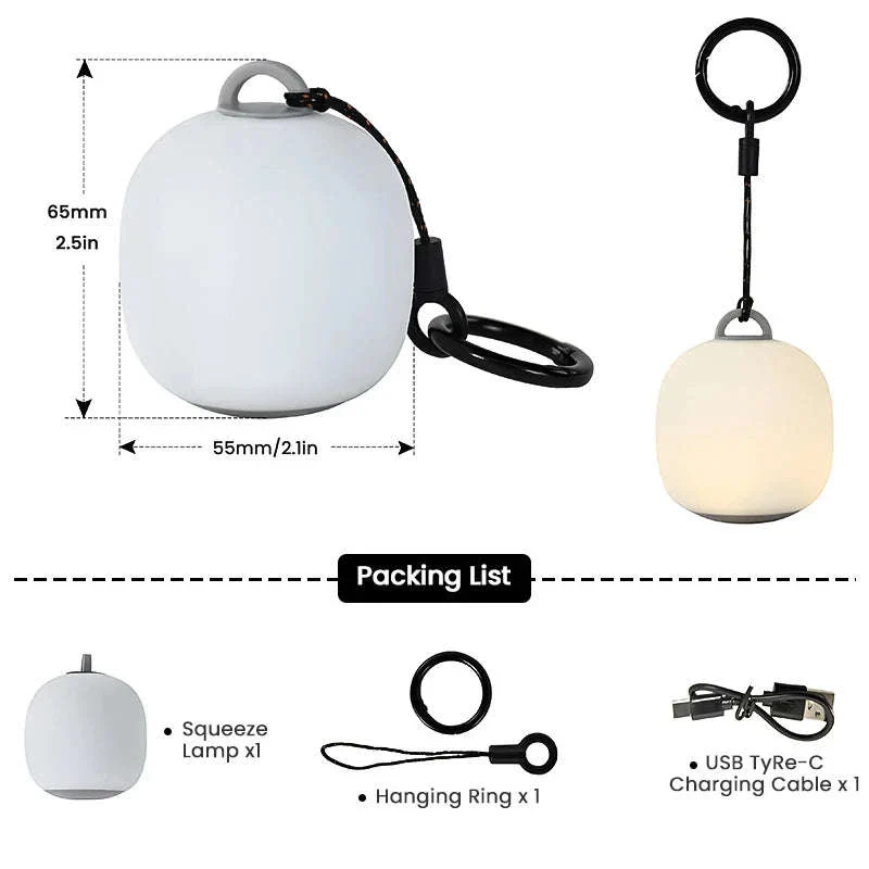 Rechargeable LED Camping Lantern for Hiking and Outdoor Use - Image 3