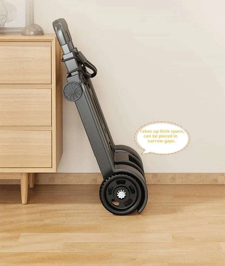 Folding Luggage Trolley Cart for Travel, Shopping & Home Use - Image 10