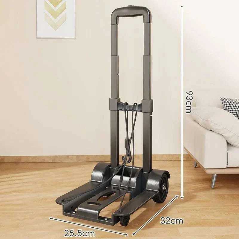 Folding Luggage Trolley Cart for Travel, Shopping & Home Use - Image 19