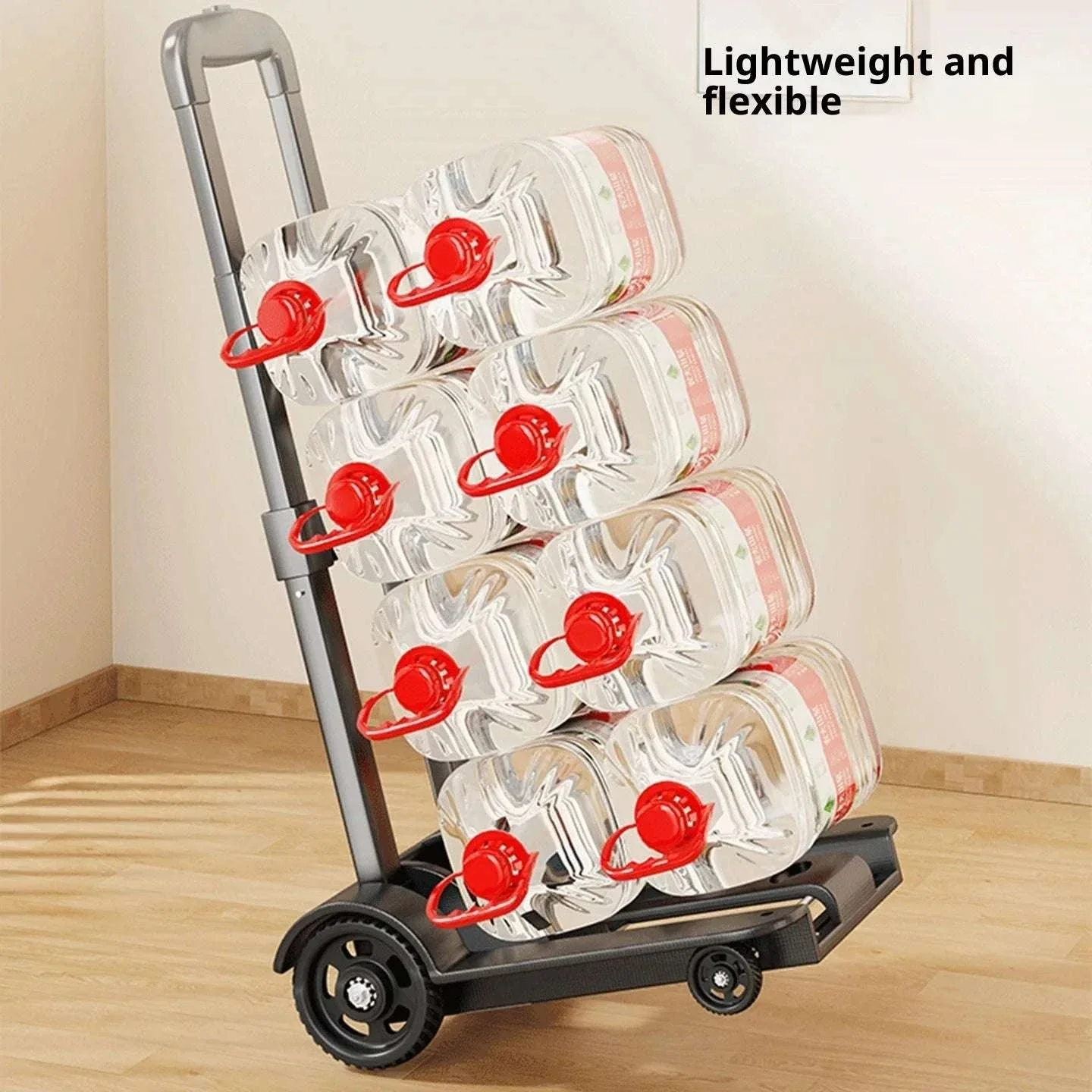 Folding Luggage Trolley Cart for Travel, Shopping & Home Use - Image 3