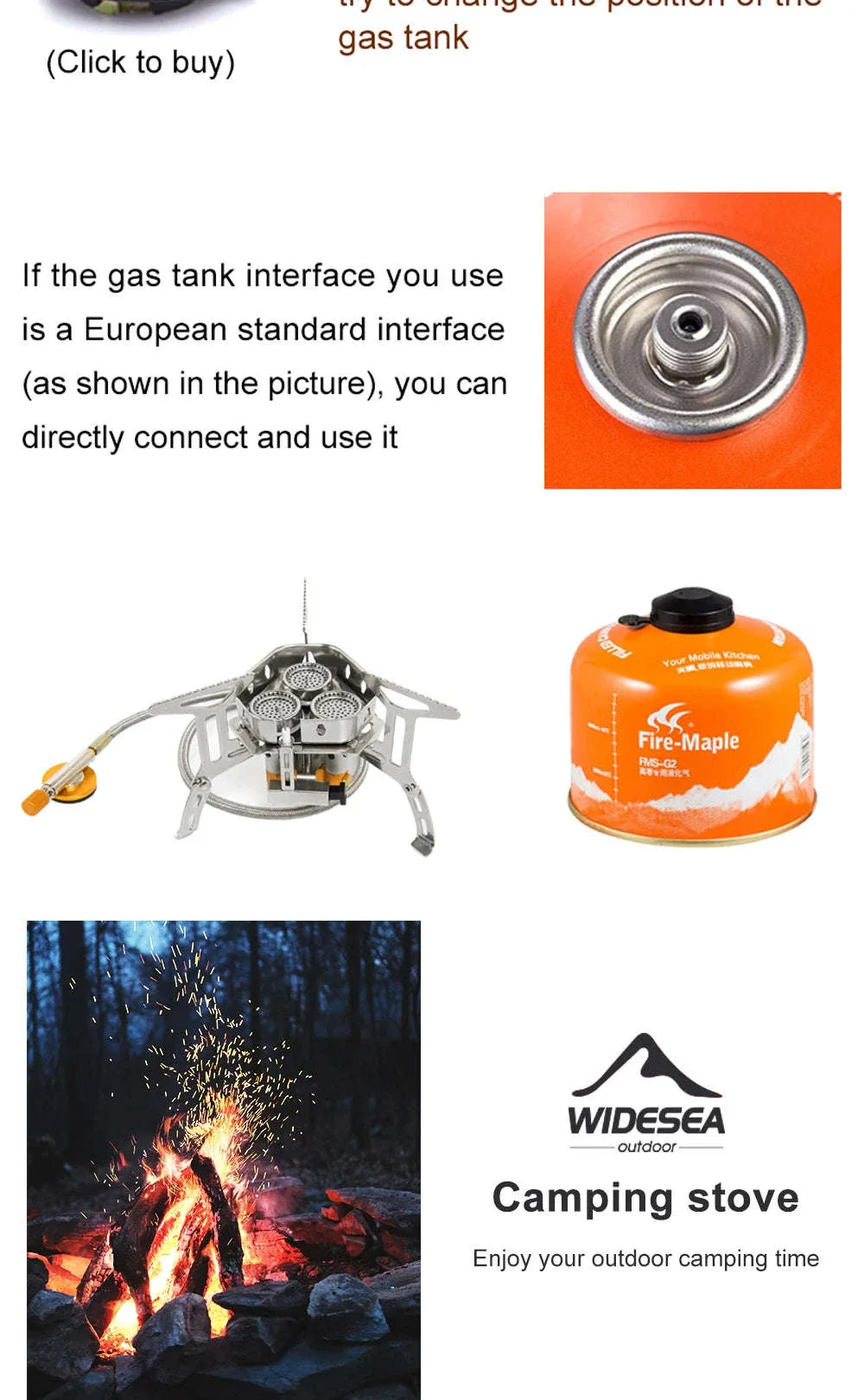 Portable 6800W Camping Gas Stove - Image 11