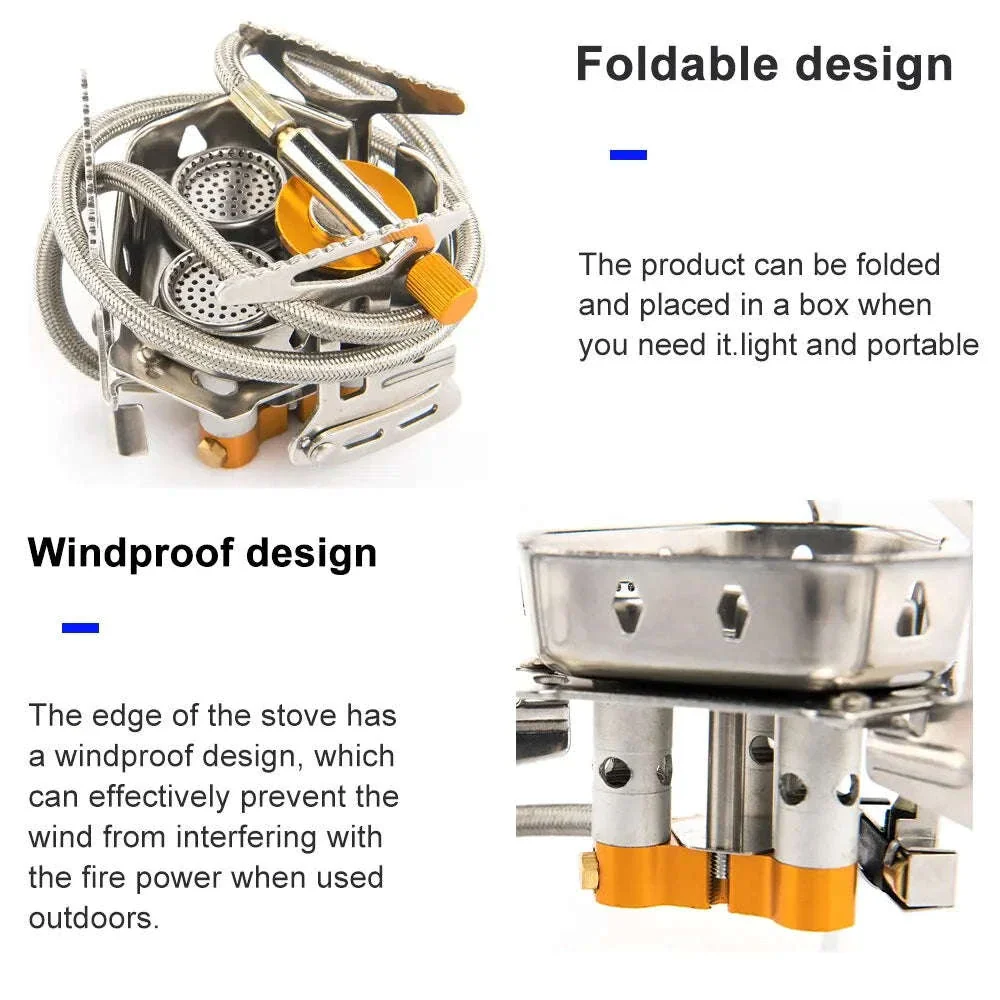 Portable 6800W Camping Gas Stove - Image 4