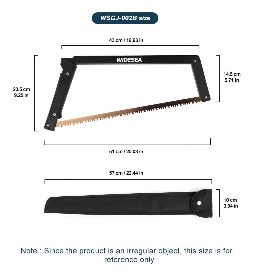 Folding Hand Saw for Camping and Tree Pruning - Image 10