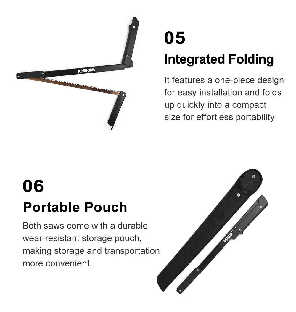Folding Hand Saw for Camping and Tree Pruning - Image 13