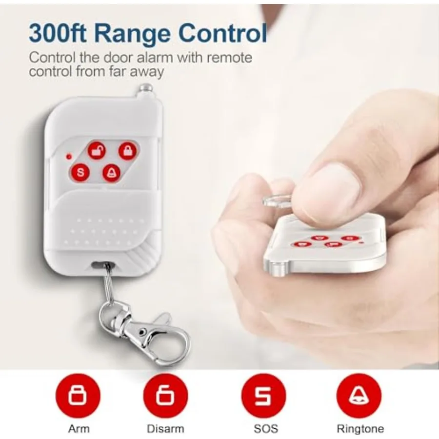 WiFi Alarm System for Shed and Garage with 120dB Alarm - Image 9