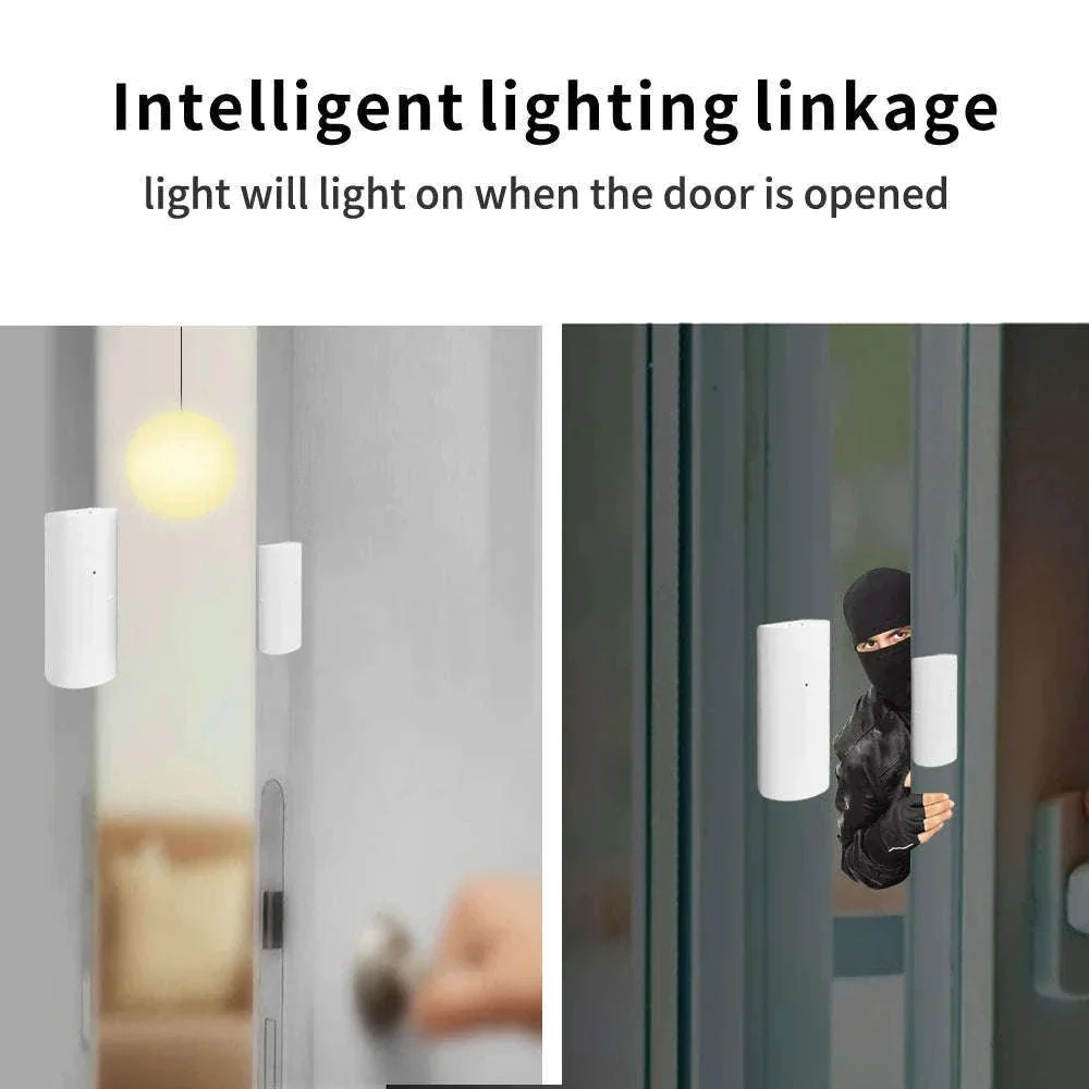 WiFi Smart Door & Window Sensor with App Alerts and Alexa Support - Image 2
