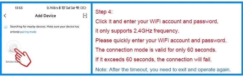 2-in-1 WiFi Tuya Smart CO and Smoke Detector Alarm - Image 10