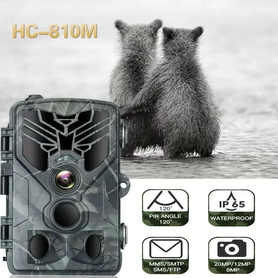 HC-810M Wildlife Hunting Camera with 4K Video, 65ft Night Vision - Image 6