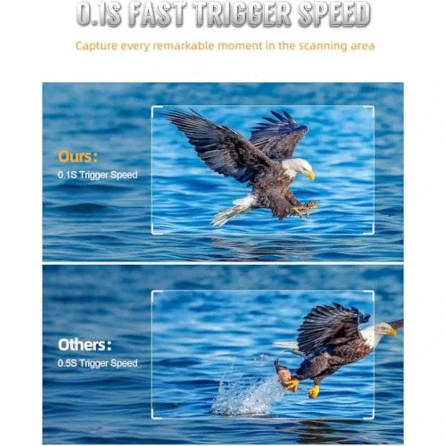 Wildlife Trail Camera with 8K 60MP and 0.1s Motion Activation - Image 9