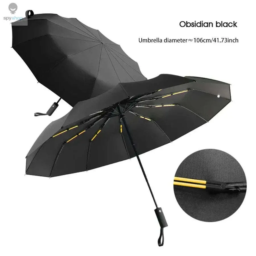 Reinforced 24-Bone Wind-Resistant Umbrella with UV Protection - Image 18