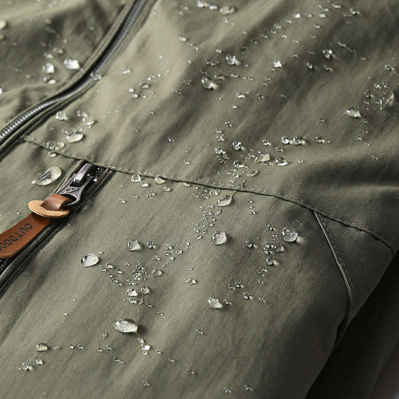 Men's Waterproof Tactical Jacket with Detachable Hood - Image 26