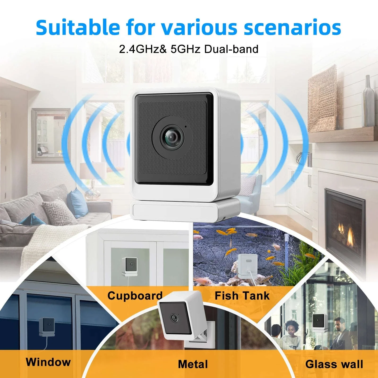1080P Indoor Window Security Camera with 2-Way Audio - Image 7