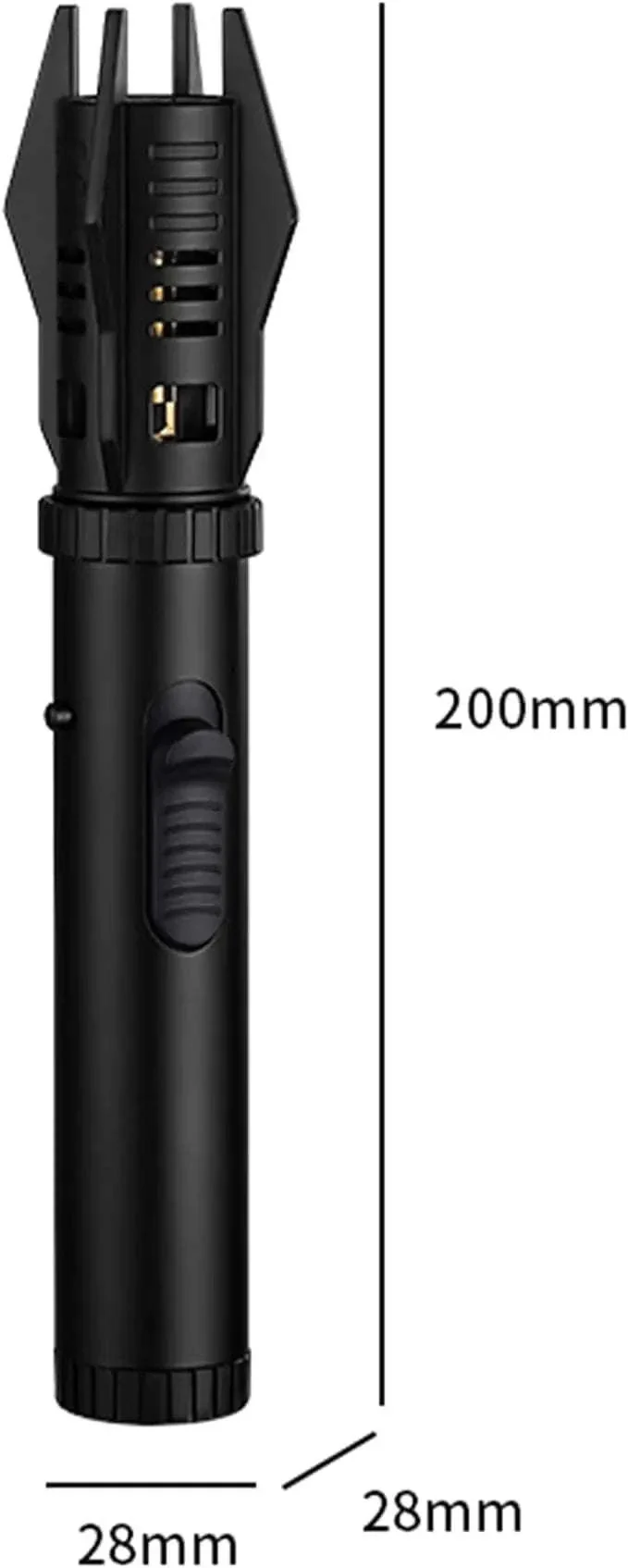 Windproof Butane Torch Lighter with Adjustable Blue Flame - Image 6