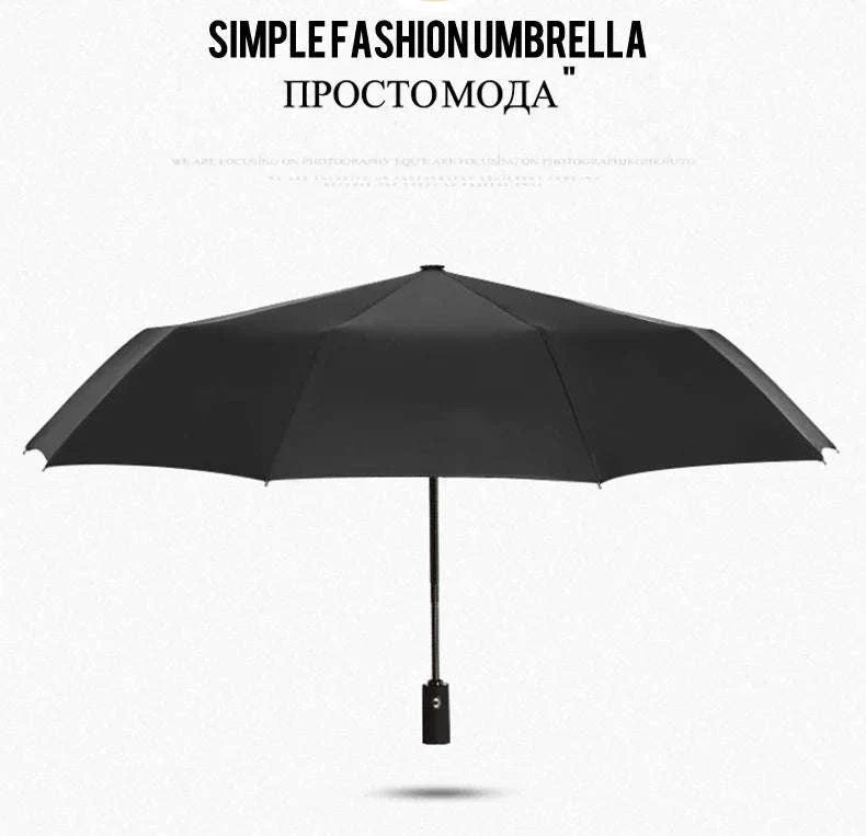 Windproof Automatic Umbrella with One-Touch Open and Close - Image 23